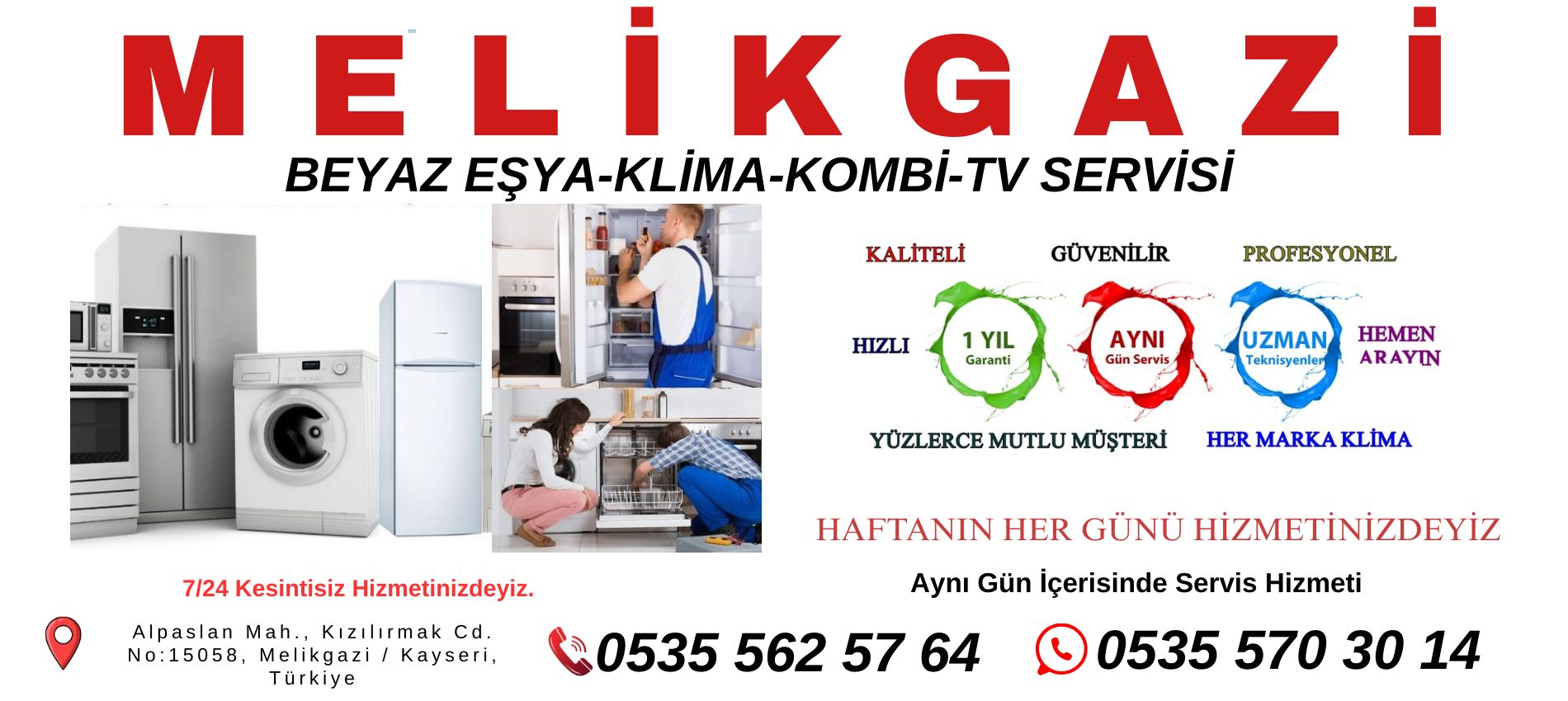 Melikgazi Beyaz Eşya